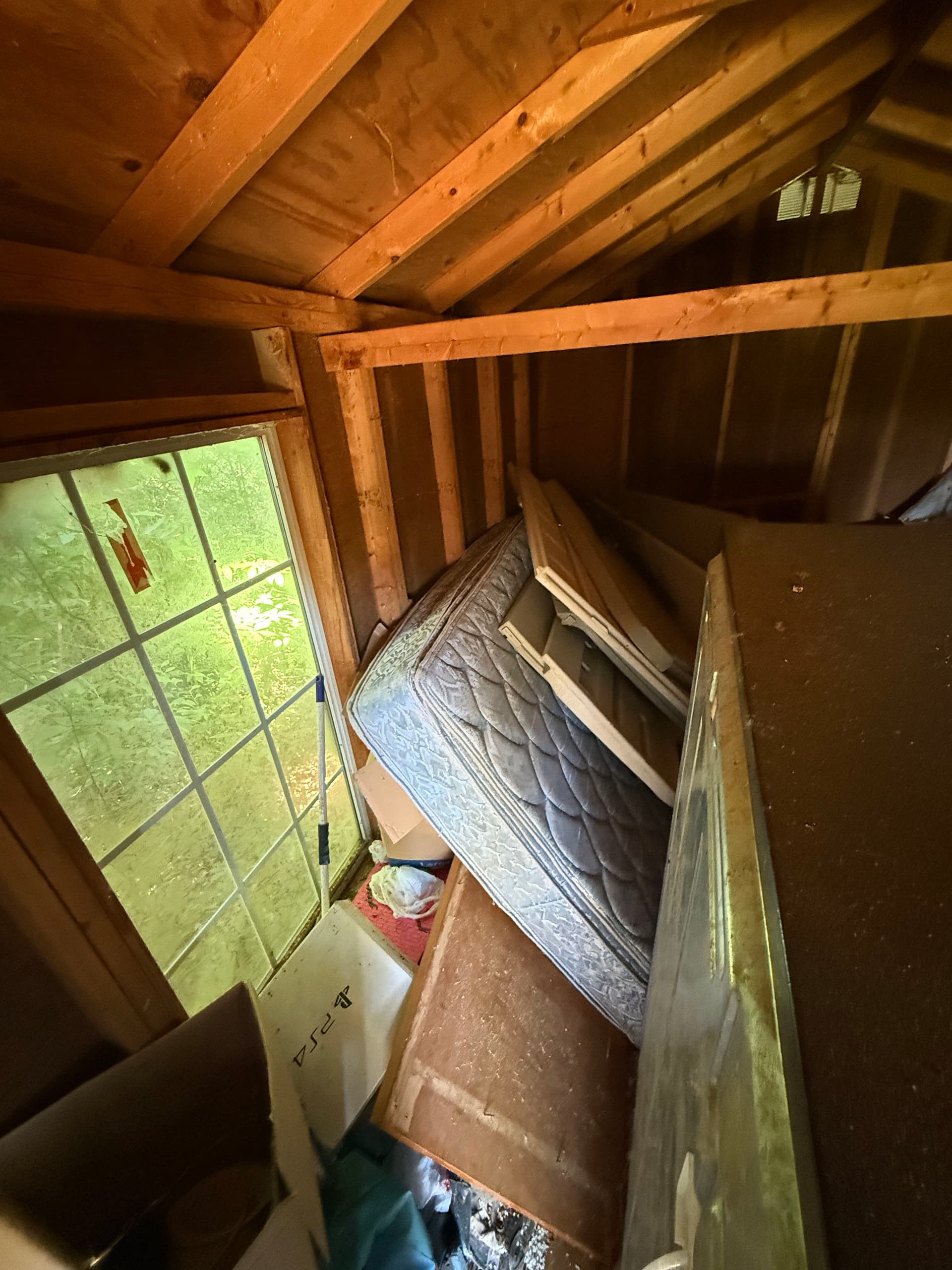Gallery photos for Packed Shed Cleanout Completed in Hoschton: Image #1