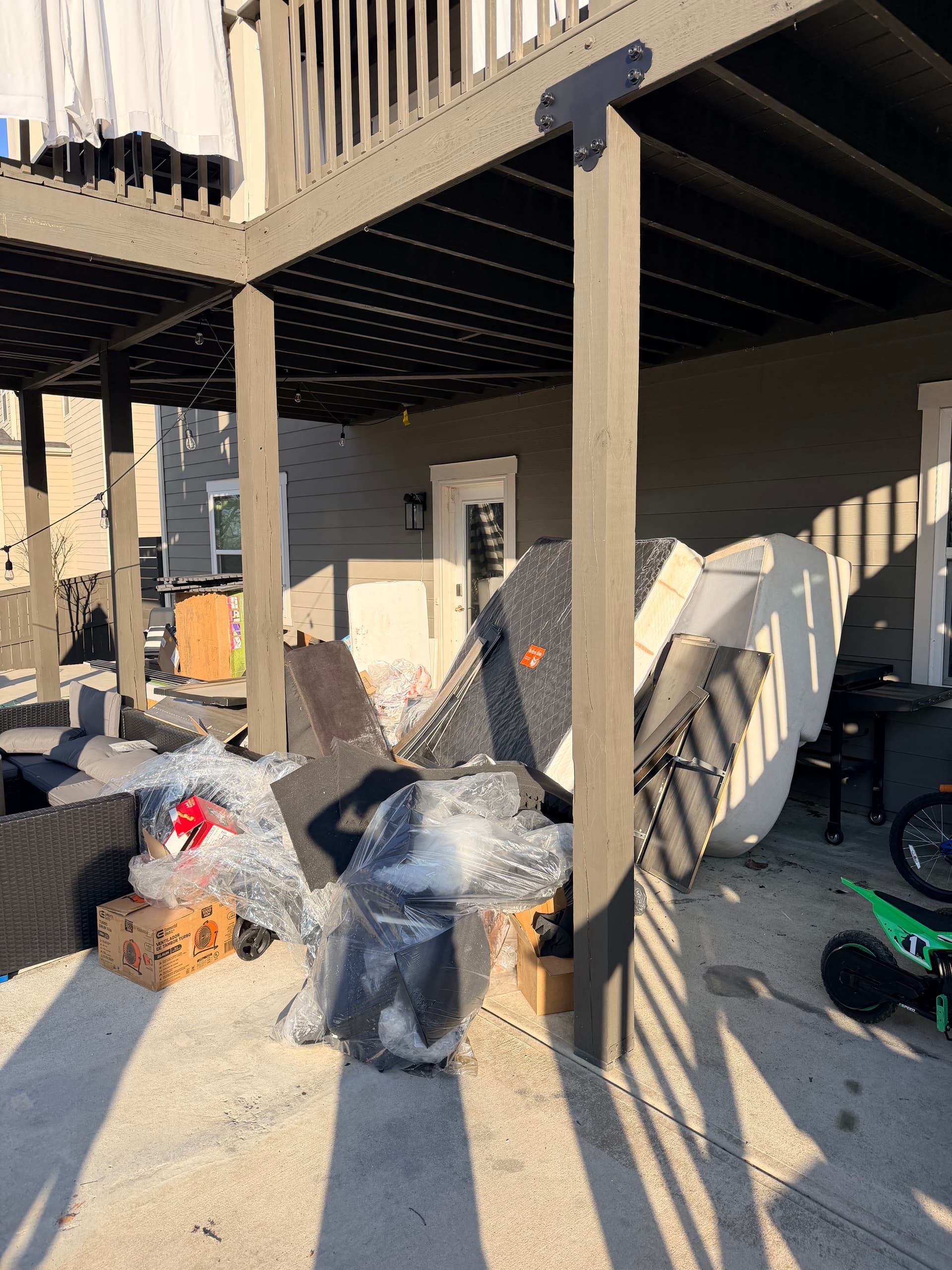 From Flooded Basement Mess to Outdoor Haven