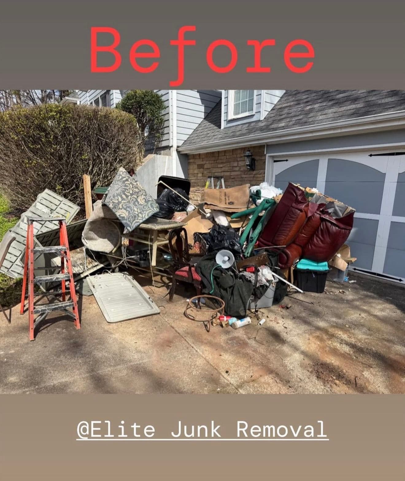 Driveway Cleared for Real Estate Showing