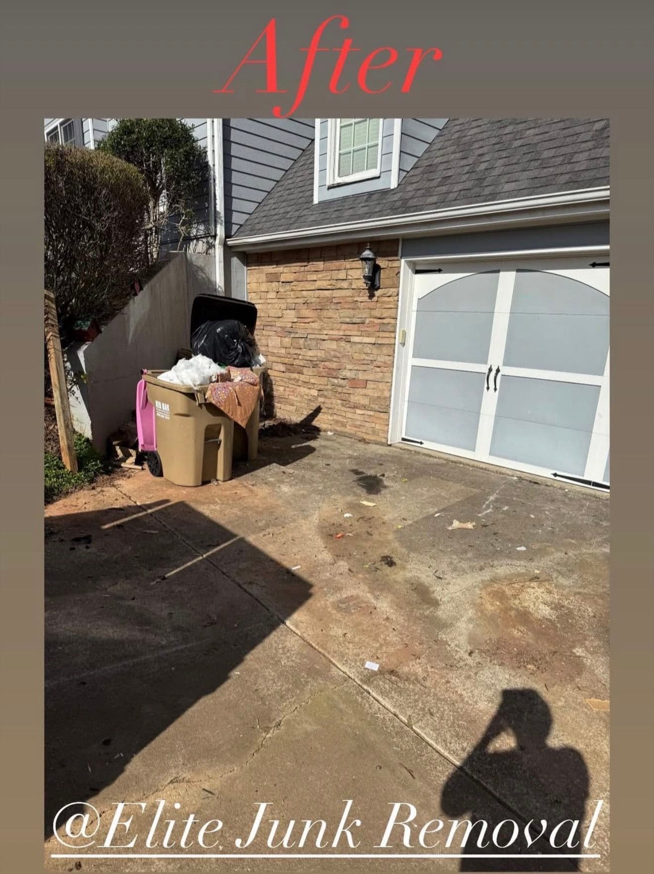 Gallery photos for Driveway Cleared for Real Estate Showing: Image #1