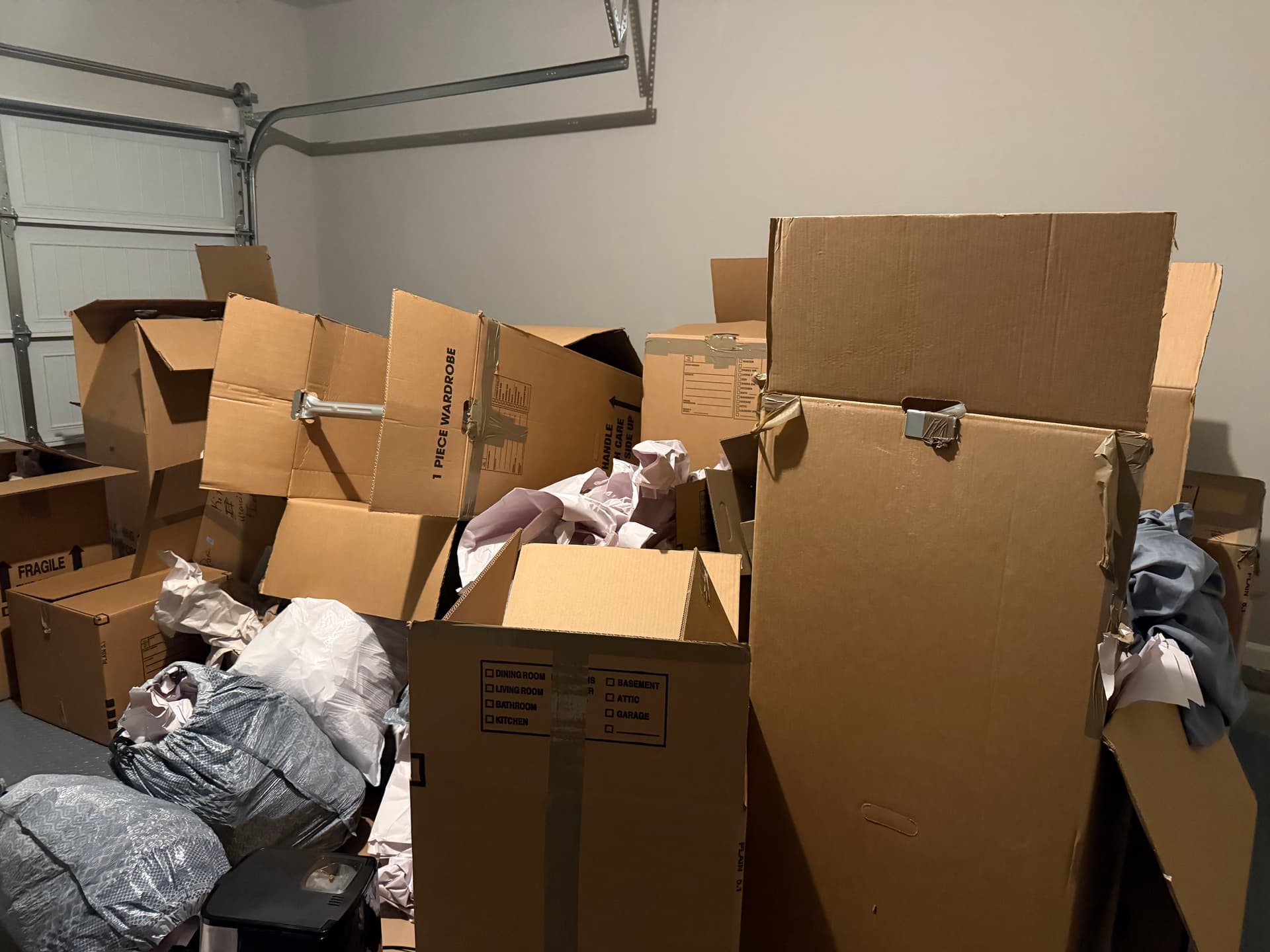 Same-Day Garage Cleanout for a New Homeowner in Hoschton